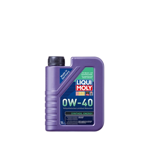 Моторно Масло, 0W-40, LIQUI MOLY SYNTHOIL ENERGY, A3/B4, 1 литър